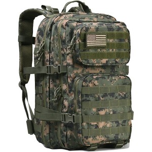 Large Military Army Tactical Backpack, Durable Outdoor Rucksack for Men, Hunting, Hiking, Travel - 1 of 4