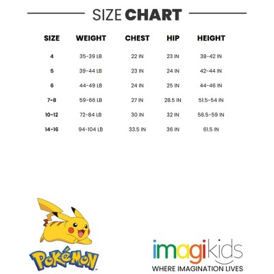 Pokemon Pikachu Little Girls One Piece Bathing Suit Blue 7-8 — фото 7