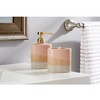 Saturday Knight Ltd Alanya Blush And Nautral Bath Lotion Pump Dispenser - 6.47x2.32x3.84", Blush - 4 of 4