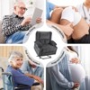FURNIinspire Sofas Power Lift Recliner Sofas with Massage and Heat for Elderly People for Living Room, Gray,39.8"*29"*41" - 3 of 4
