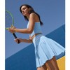 Attraco Women's 2 Piece Tennis Dresses High Waisted Pleated Skirt Sets Seamless Colorblock Golf Outfits - 4 of 4
