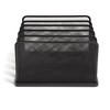 TRU RED 5 Compartment Wire Mesh File Organizer Matte Bk TR57558-CC - 4 of 4