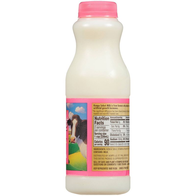 Kemps Skim Milk - 1pt, 3 of 9