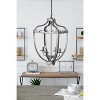 VYNXARIA 4 - Light Rustic Vintage Metal Ceiling Lights, Hanging Chandelier with Adjustable 71in Chain for Home - 3 of 4