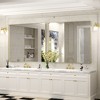 Apmir Rectangular Aluminum Alloy Framed and Tempered Glass Wall Bathroom Vanity Mirror in Matte Black/ Gold/ Silver/ Brown - 3 of 4