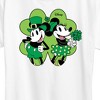 Women's - Disney - Mickey Minnie Shamrock Short Sleeve Graphic T-Shirt - 2 of 4