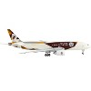 Boeing 777F Commercial Aircraft "Etihad Cargo - Year of Zayed" White with Graphics 1/400 Diecast Model Airplane by GeminiJets - 3 of 3