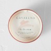 Tranquility Fashion Salted Glass Wellness Jar Candle Gray 12oz - Casaluna™