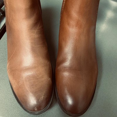 I applied kiwi brown shoe polish. Did I mess up these boots? : r/cowboyboots