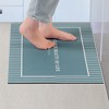 Unique Bargains Waterproof Non-Slip Abstract Geometric Letter Pattern Kitchen Mat - 2 of 4
