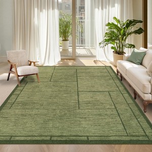 Garvee Modern Geometric Area Rug Indoor Area Rugs for Living Room Bedroom Soft Washable Accent Rug Home Decor - 1 of 4