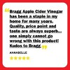 Bragg Organic Raw & Unfiltered Apple Cider Vinegar 32 fl oz-Pack of 4 - 3 of 4
