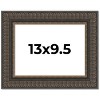 PosterPalooza | Photo Size Museum Brown Picture Frame - UV Acrylic, Foam Board Backing, Hanging Hardware - 2 of 4