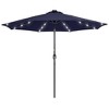 Sonkuki 9ft LED Round Outdoor Patio Market Umbrella w/Aluminum Pole and 8 Sturdy Ribs - 2 of 4