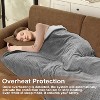 Electric Heated Blanket Throw, Ultra Soft Cozy Flannel Heating Blanket with 5 Fast Heat Levels - 3 of 4