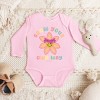 The Juniper Shop Mini Smiley Grow Your Own Way Long Sleeve Bodysuit - NB - Pink - 3 of 4