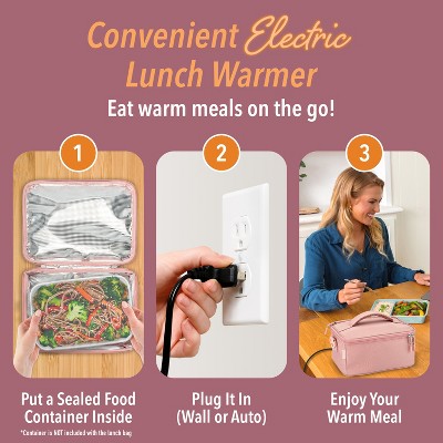 Bentgo Heat Electric Lunch Bag Blush