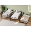 Triple Twin Bunk Bed with Safety Guardrails and Ladder - 4 of 4