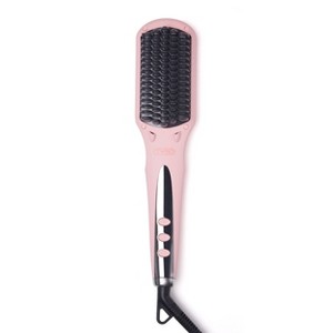TYMO iONIC Hair Straightening Brush Pink - 1 of 4