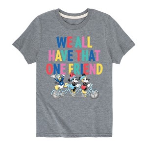 Boys' - Disney - We All Have That One Friend Short Sleeve Graphic T-Shirt - 1 of 4