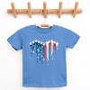 The Juniper Shop Patriotic Plane Heart Youth Short Sleeve Tee - 2 of 4