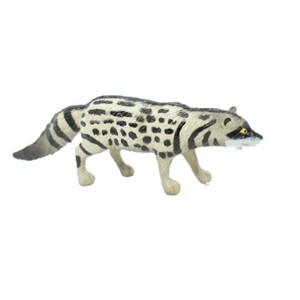 Collectible Wildlife Gifts | Civet African Cat Realistic Small Toy Model Plastic Replica Animal, Kids Educational Gift  3" F1071 B175 - 1 of 4