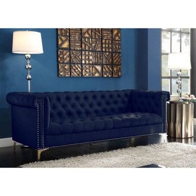 target blue couch