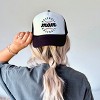 Baseball Mom Baseball Adult Foam Trucker Hat - 2 of 3