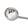 Unique Bargains Stainless Steel Long Handle Cooking Utensil Mesh Slotted Ladle 11" Length Silver Tone 1 Pc - 4 of 4