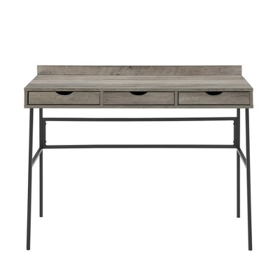 grey desk target
