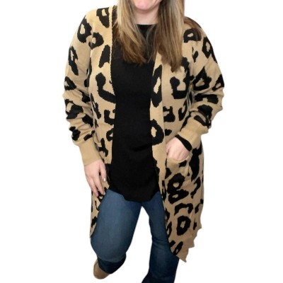 Cardigan Leopard Printed : Target