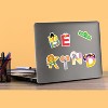 Sesame Street Alphabet 50ct Vinyl Large Deluxe Stickers Variety Pack - 4 of 4