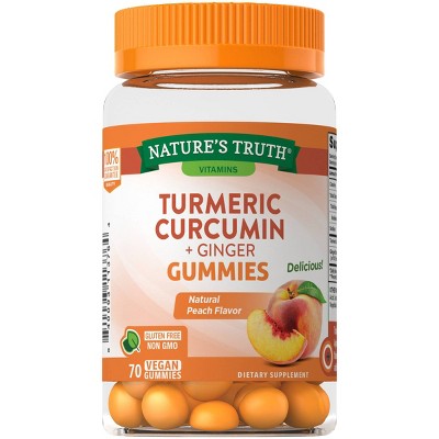 Nature's Truth Turmeric & Ginger Gummies - 70ct