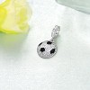 Sterling Silver Soccer Charm - Sport Bead for Bracelets, Gift for Women & Soccer Players - 4 of 4