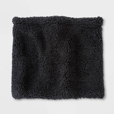 Men's Sherpa Neck Warmer - Goodfellow & Co™ Black One Size