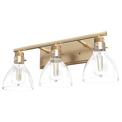 Hunter Fans Van Nuys 3 - Light Vanity in  Alturas Gold