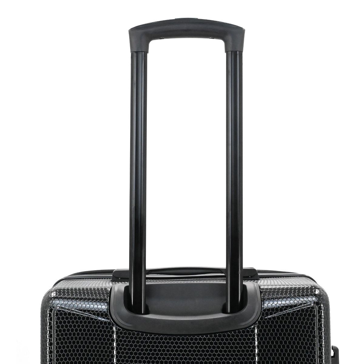 Isaac Mizrahi Aero 20" Lightweight Expandable Hardside Spinner Carry-On Luggage, 360° Wheels & Telescoping Handle - thumbnail 6