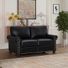 Dexmalle Traditional Chesterfield Loveseat 2 Seater Sofa - image 2 of 4