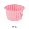 Unique Bargains Curled Rim Disposable Baking Cups Greaseproof Paper 2.56" x 1.57" 50Pcs - 4 of 4