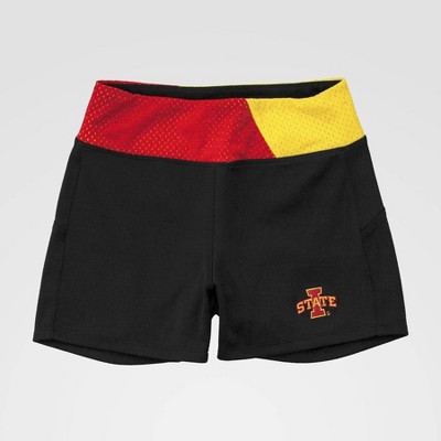 NCAA Iowa State Cyclones Yoga Shorts - Black XL