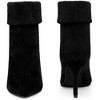 Perphy Women's Pointed Toe Foldable Slip on Stiletto Heels Ankle Boots - 3 of 3