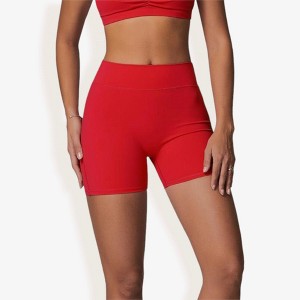 Anna-Kaci Active Women's High-Waist Scrunch Butt Biker Shorts with Pocket Detail - 1 of 4