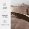 BAGOKIE 5/7 Pieces Bedding Set Reversible Comforter and Patterned Sheet Set - 3 of 4
