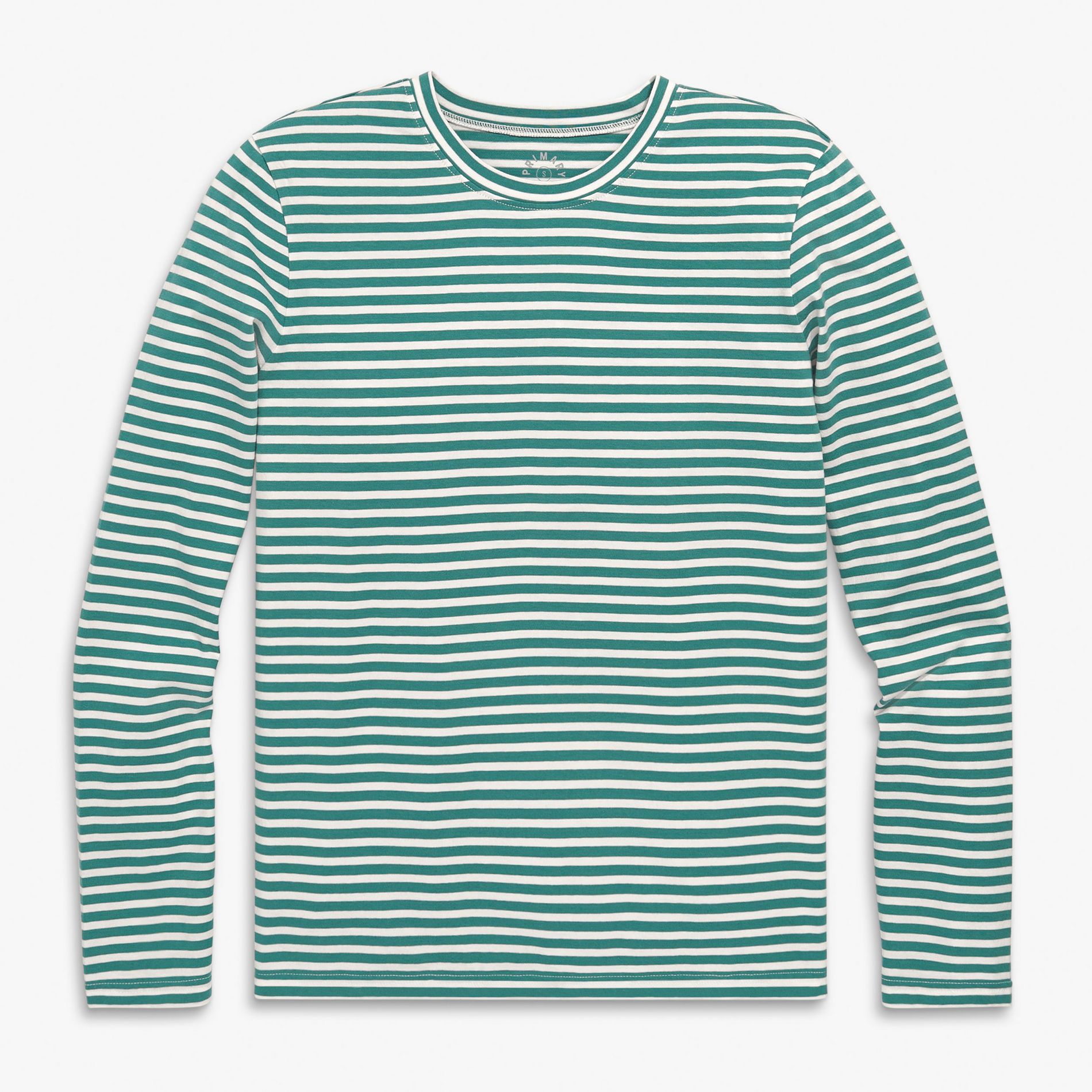 Primary Adult Long Sleeve Everyday Stripe Tee (Women's Fit)