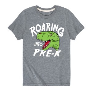 Boys' - Instant Message - Roaring Into Pre K Short Sleeve Graphic T-Shirt - 1 of 4