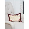 C&F Home Christmas Morning Embroidered Small/Petite 8" x 12" Accent Pillow - 2 of 4