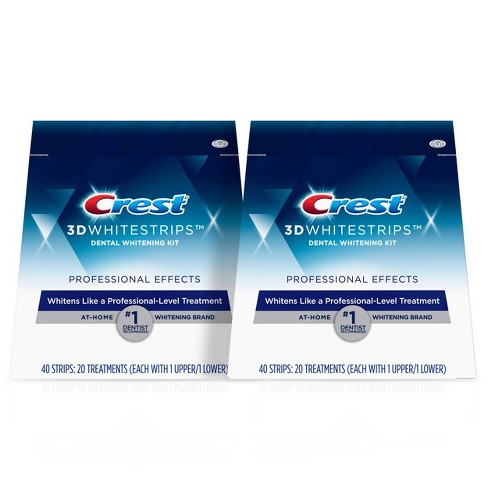 Target teeth whitening strips