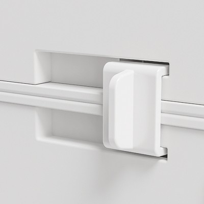 White Modular Portable Wardrobe Closet with Cube Compartments