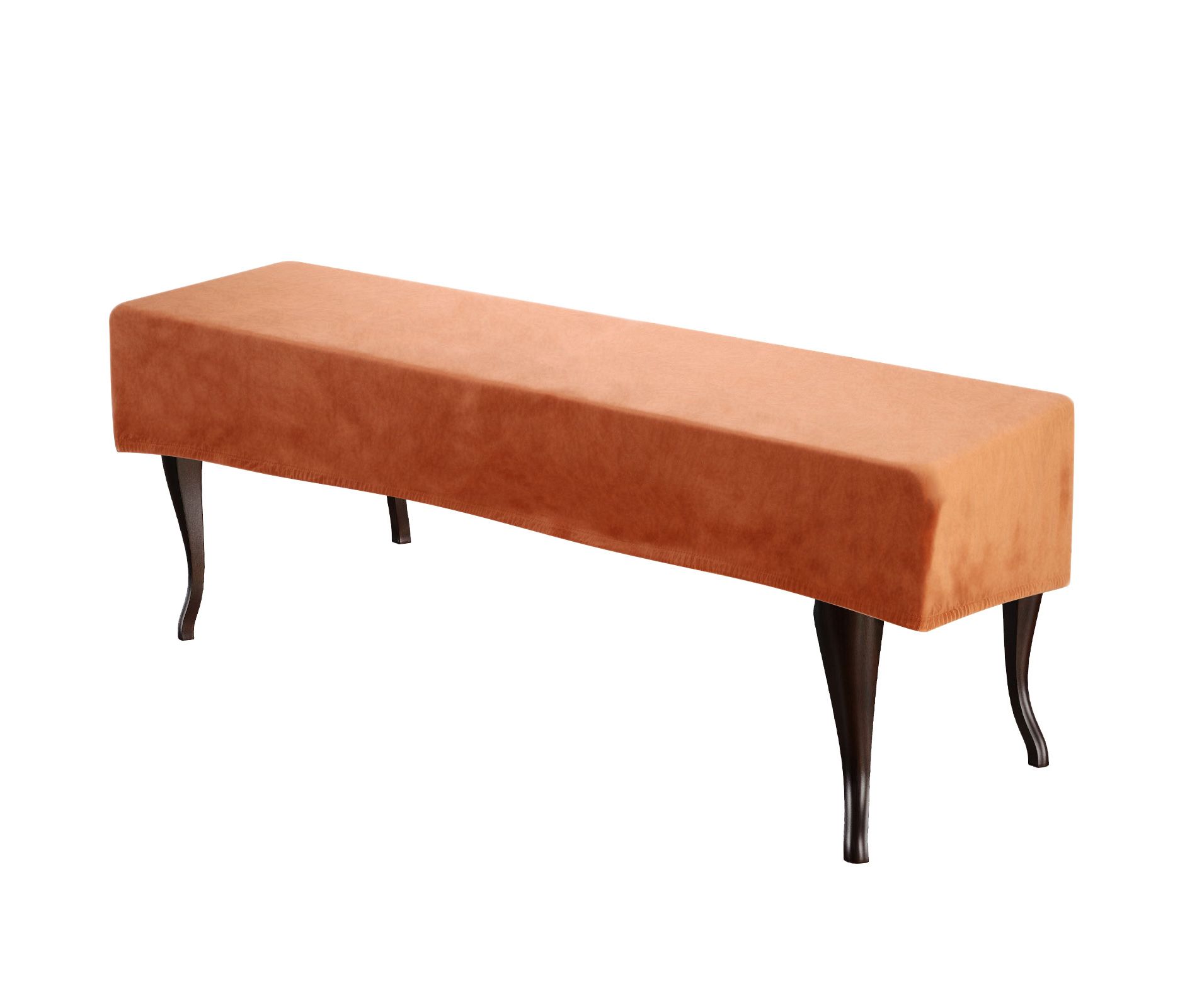 Unique Bargains Stretch Anti-Dust Protecting Dining Bench Slipcovers 40" - 55" Camel