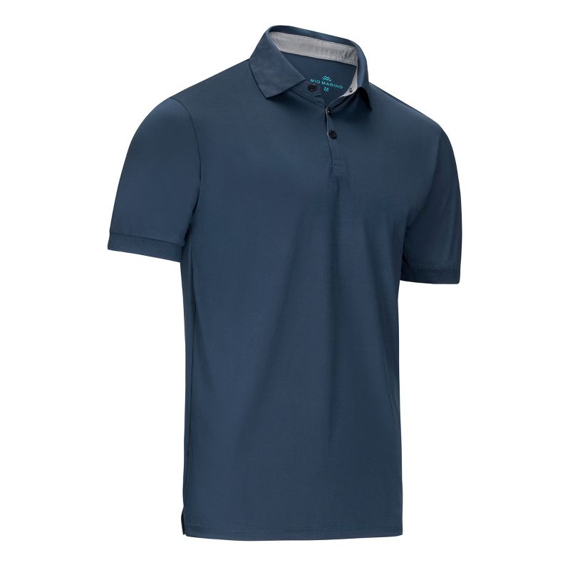 Mio Marino - Designer Golf Polo Shirt - 3 Pack, 6 of 9